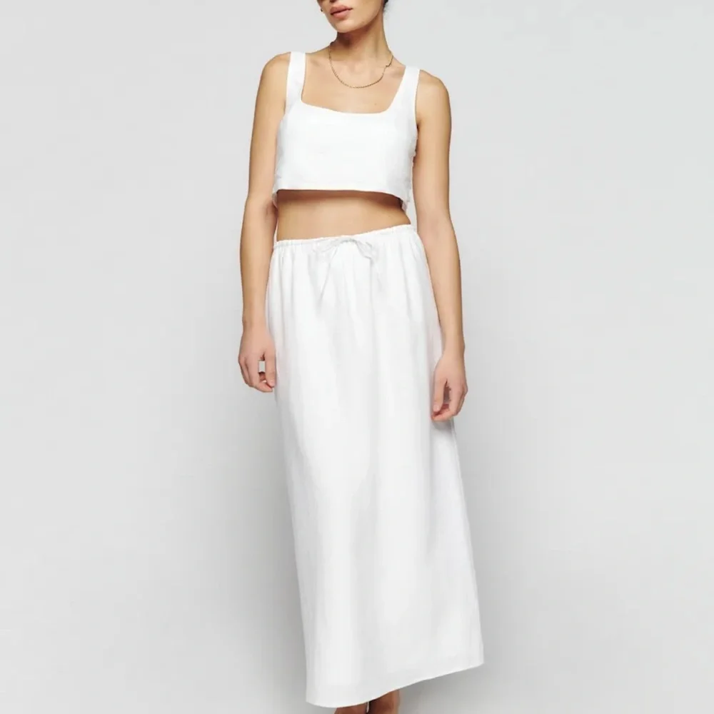 Reformation | Amir Linen Two Piece | Large